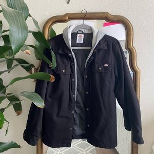 Dickies hooded shirt jacket. Boys/Girls Size 18/20
